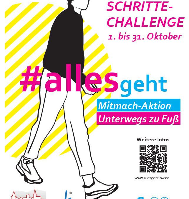 Die AGFK-Schritte-Challenge startet