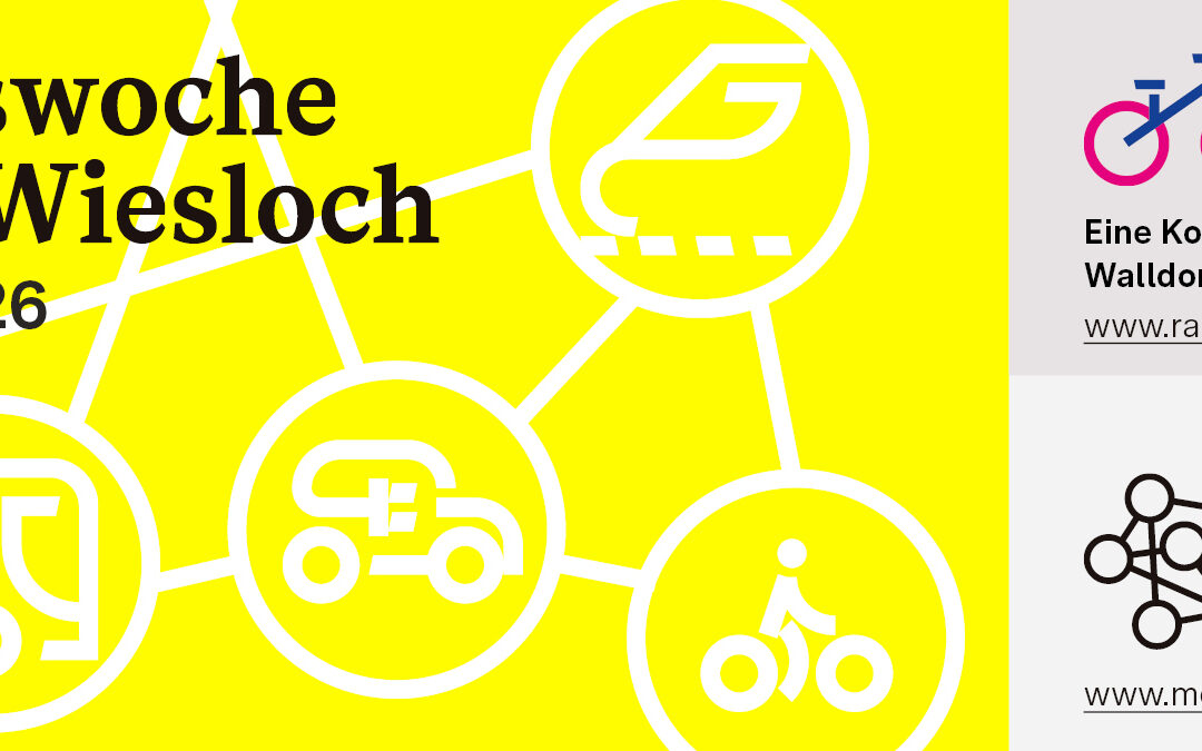 Mobilitätswoche mit Aktionen rund um nachhaltige Mobilität, mehr Sicherheit und Serviceangebote für Radpendelnde